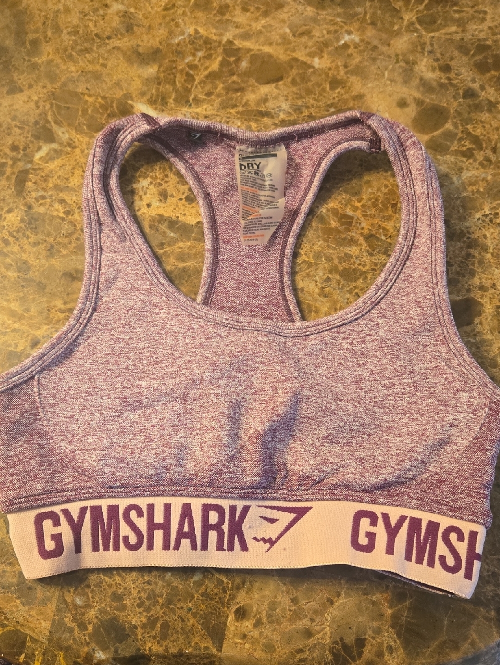 3 Peice Gymshark Heathered Lavender Set